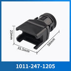 1011-227-0205 Dechi connector snap corrugated pipe DT06-2S/12S tail clamp Straight male and female DT04-2P 1011-229-0205