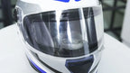 Crystal-Clear Helmet Anti-Fog Film–Nano Rain-Repellent Visor Shield for Day/Night Riding, Zero Distortion, Easy DIY Application