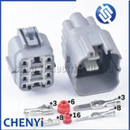 11 Pin Auto waterproof connector headlight Socket ABS functional sensor plug 90980-11239 90980-11240 6188-0221 6189-0375