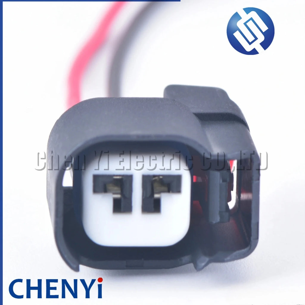 2 Pin female auto waterproof connector Fuel injector front wheel ABS sensor plug for Buick Chevrolet with 15 cm wires For EV6