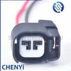 2 Pin female auto waterproof connector Fuel injector front wheel ABS sensor plug for Buick Chevrolet with 15 cm wires For EV6