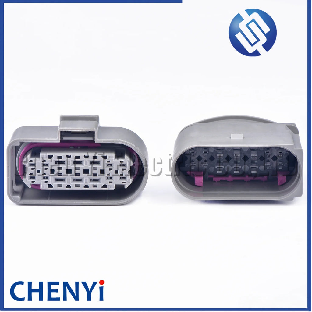 14 Pin/way Car headlight wiring harness plug waterproof connector 5Q0973737 5Q0 973 737 5Q0973837 5Q0 973 837