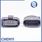 14 Pin/way Car headlight wiring harness plug waterproof connector 5Q0973737 5Q0 973 737 5Q0973837 5Q0 973 837