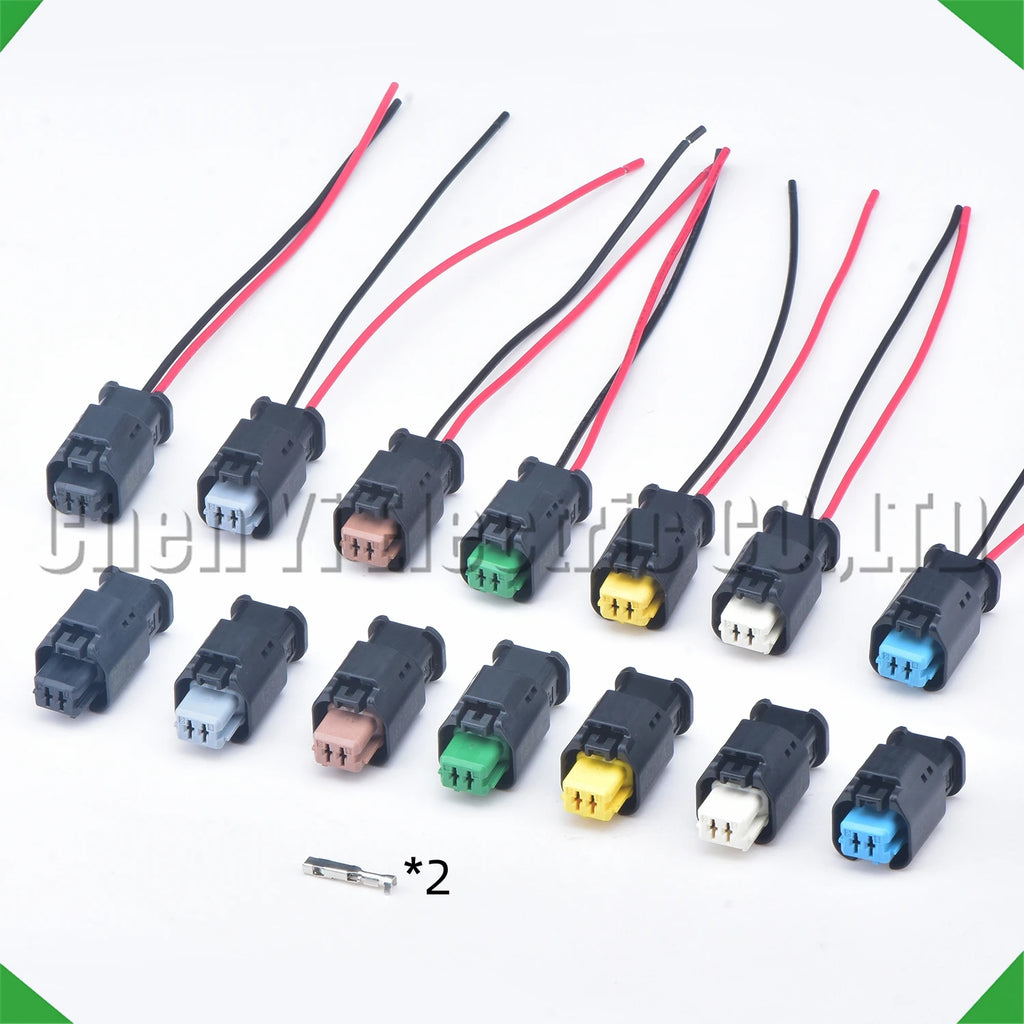 2-Pin Connector Connector Waterproof Connector Peugeot Citroen sensor headlight
