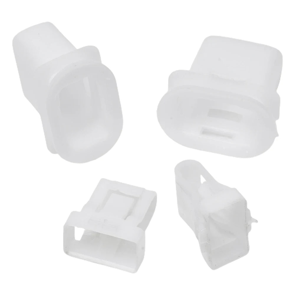 2 Pcs Rear Seat Cushion Seat Fixing Grommet Clip White Nylon For Toyota 72693 12080 Rear Seat Retention Cards