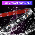 RGB Motorcycle LED Light Kits App Control Waterproof Lights For Motorcycles Music Scene Modes Motorcycle Underglow Lights Tools