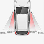2/1PCS Car Auxiliary Blind Spot Mirror 360° Wide-Angle Adjustable HD Convex Mirrors Automotive Parking Reversing Rearview Mirror