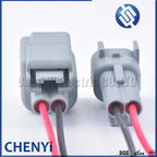 2 Pin Car Connector License plate lamp Fog Lights Bulb Holder Socket plug 6R3Z-13411-BA For Ford Focus Mustang Mondeo Carnival