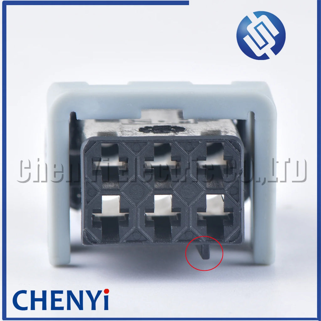 6 Pin Front Oxygen O2 Sensor Air/fuel Sensor Plug Waterproof Connector 0258007366 22693-7Y000 1475057-1 1475104-1 for Nissan