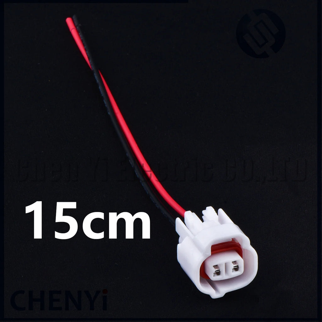 2 Pin auto injector connector rear license plate lamp Clearance Lamp Plug 90980-11156 6189-0031 90980-11155 6189-0451 For Toyota