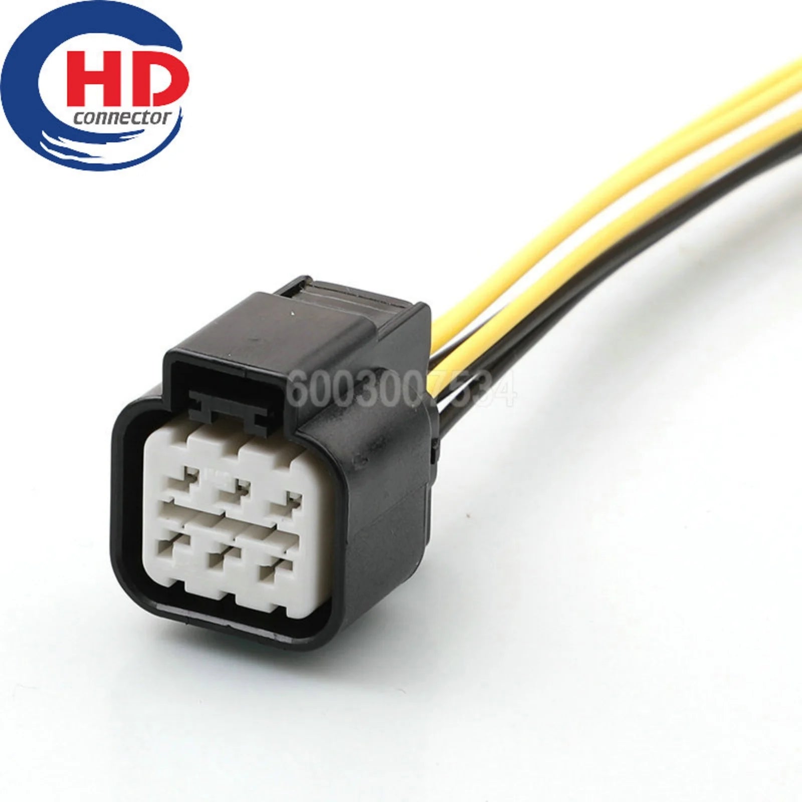 6 Pin 2.2 Series Automobile Headlamp Motor Adjusts Daily Running Light Wire Cable Socket AC Assembly PK505-06027