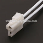 2PIN Electrical Connector Unsealed 6.3mm Series Male Female Connectors Wiring Harness Cable Socket 7122-2820 6070-2481