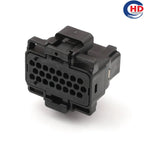 24pin auto waterproof electric plastic wire harness connector Engine wave box gearbox computer board plug 4-1437287-5/6