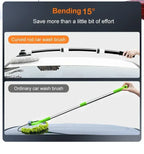 Car Cleaning Brush Mop Kit Wash Brush Chenille Microfiber Car Wash Brush Telescopic Long Handle Cleaning Mop Car Cleaning Amagi