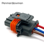 3 Pin 3.5mm Auto Fuel Pressure Sensor Waterproof Electrical Female Connector Wiring Harness Plug For 1928403110 1928404074