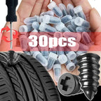 Car Motorcycle Vacuum Tyre Repair Nails Truck Scooter Bike Tire Puncture Repair Tubeless Tools Rubber Metal Amagi10/30Pcs
