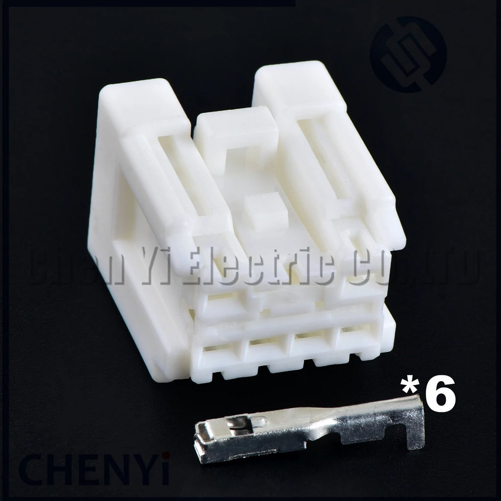 6 Pin Car Tail light width indicator turn signal brake light Plug socket 6098-6947 6098-6970 For Nissan sylphy Qashqai X-Trail