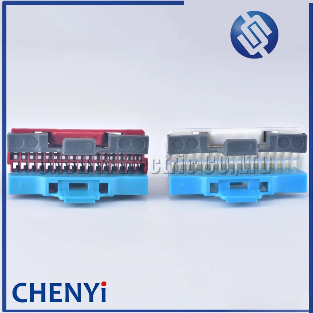 32 Pin red or white Connector female ECU Automotive connector 12146448 12146447 For GM D950029 DELCO ELECTRONICS