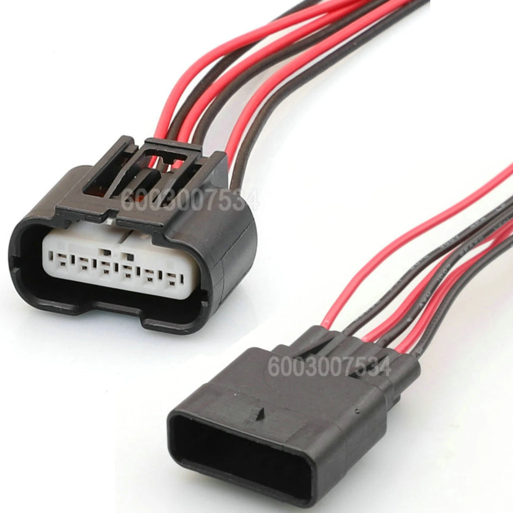 6 Pin Connector Waterproof 0.6mm Series Male Female Connectors Motorcycle Electrical Harnesses Wiring Harness 7287-1380-30