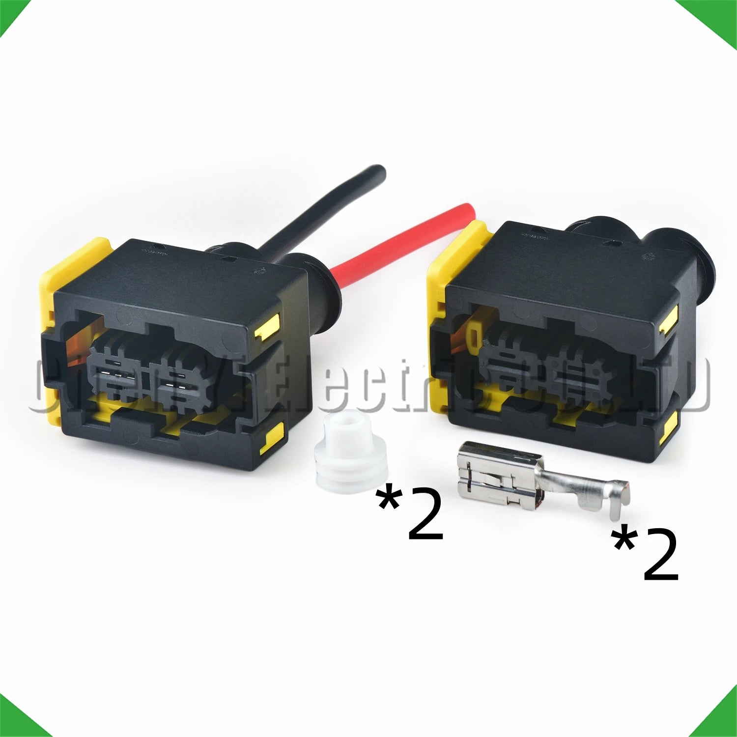 2-pin auto connector automotive connectors hybrid system harness 1355328-1 benz bmw
