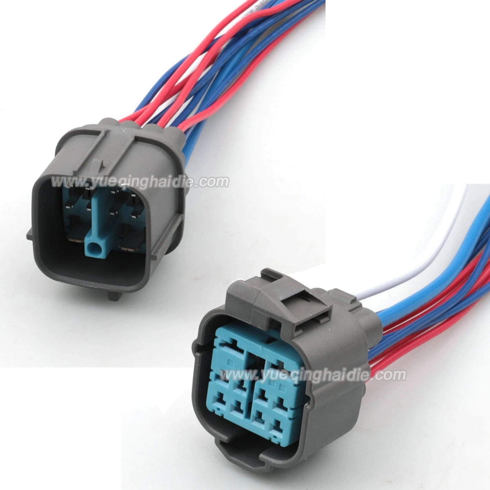 10-PIN AC Assembly Auto Waterproof 2.2mm 6.3mm Male Female Connectors  6181-0381 6189-0555 For Honda k Series