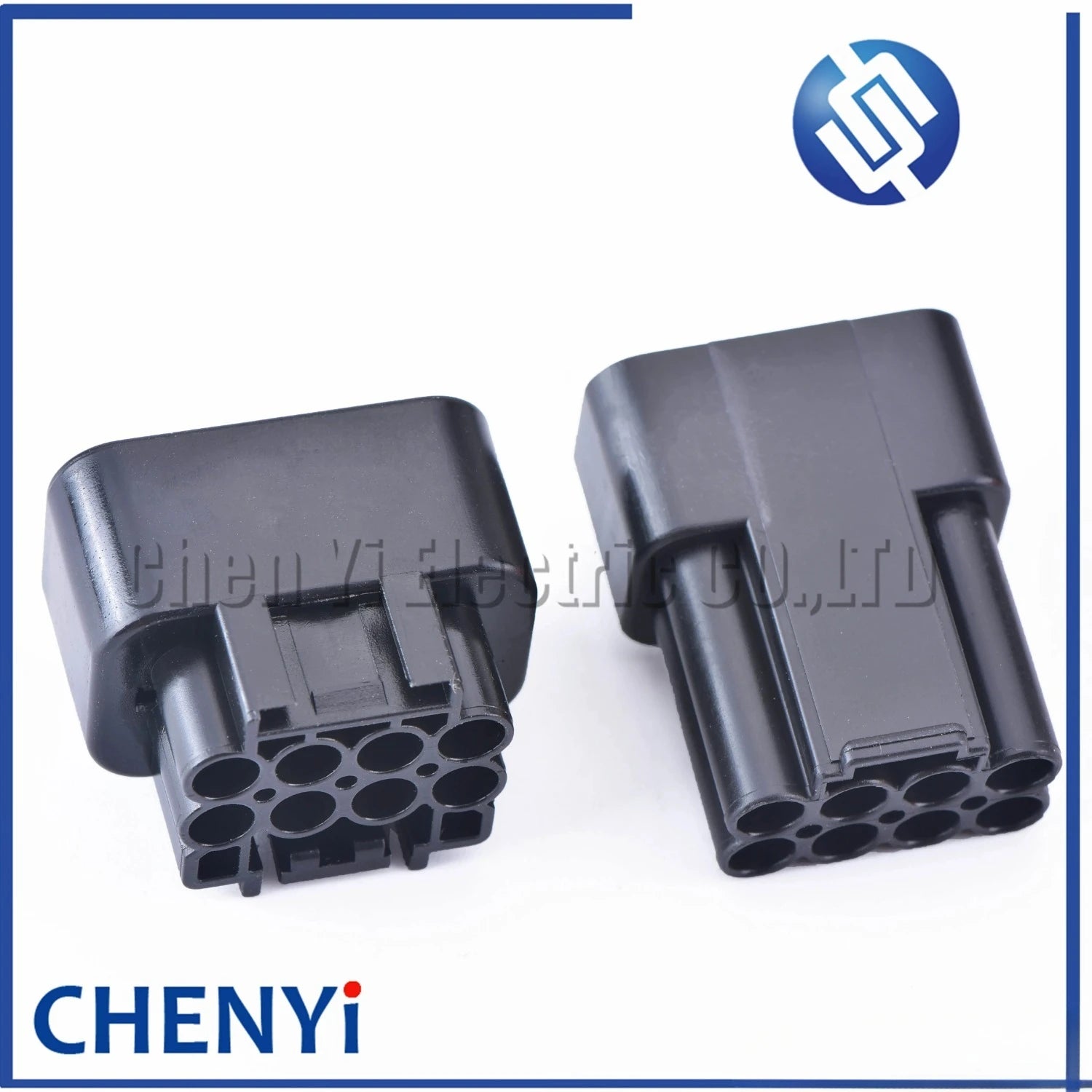 5 Sets 8 Pin Male or Female 2.3mm Auto Light Lamp Black Plug Automotive Waterproof Connector For FW-C-8F-B FW-C-8M-B