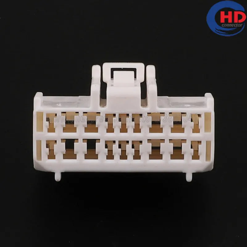 18pin female electrical wire harness plug unsealed plastic connector 6098-1164
