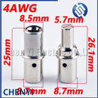 Deutsch 0460-204-08141 0462-203-08141 0462-203-04141 0460-204-04141 4AWG 8AWG Stainless Steel Solid Brass Terminal Pin AHDP DTHD