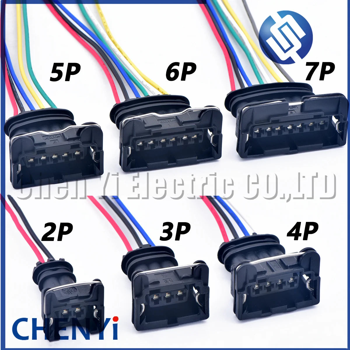2 3 4 5 6 7 Pin Car Fuel Injector nozzle EV1 Lgnition Coil Oxygen sensor Junior Power Connector 15cm Wire Harness Plug