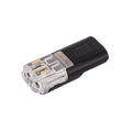 2 Pin Way Plug Wire Cable Snap Connectors Waterproof Electric Wire Double-Wire Plug-In Connector with Locking Buckle