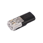 2 Pin Way Plug Wire Cable Snap Connectors Waterproof Electric Wire Double-Wire Plug-In Connector with Locking Buckle