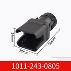 Dechi DT automotive connector tail clamp plug-in 2-12P male and female fixed Protective clip 1011-227-0205