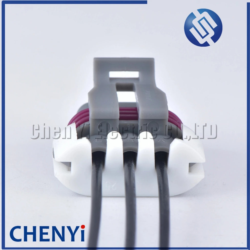3 Pin female LS MAP And 58x Crank Engine Speed Sensor auto waterproof connector Wiring plug 12129946 with 15cm wires