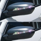 Bling Rhinestone Car Door Handle Scratch Protectors Suitable For All Cars Vehicles SUVs Side Mirrors Car Door Edge Guards Amagi