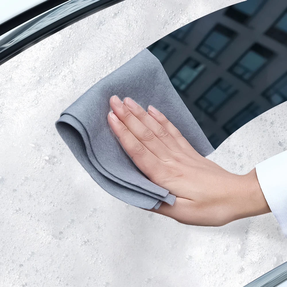 New Magic Cloth Thickened Cleaning Cloths No Trace Reusable Microfiber Car Window Glass Wiping Rags Towels Household Clean Tools