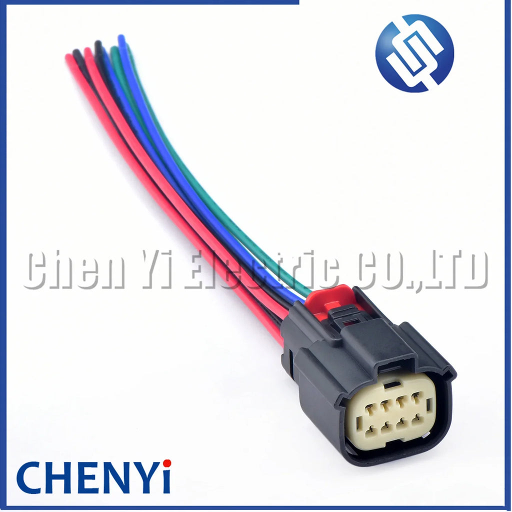 8 Pin 33472-0801 Auto Electrical Headlight Light Socket Car Engine Cable Plug For Ford BUICK Chevrolet With wiring harness