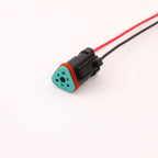 3 PIN 1.6mm Male Female Connector Waterproof Wiring Harness For Engineering Vehicle Deutsch DT04-3P-E005 DT06-3S-E005