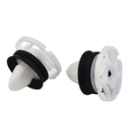 10Pcs Door Trim Panel Mounting Clips White Nylon For Renault 7703077476 Car Interior Accessories Fastener Clips
