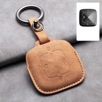 New Leather 4 Buttons Car Remote Key Case Cover for Zeekr 001 X 2021 2022 2023 for ZEEKR 001 009 Full Protector Fob Keychain