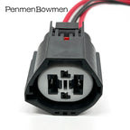 1 Set 4 Pin Car Radiator Fan Plug Waterproof Electrical Cable Connectors Wire Harness For 7283-8497-90