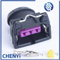1 set 3 Pin waterproof wire harness cable sealed connector EFI male or female For EV1 fuel Injector Connector 443906233