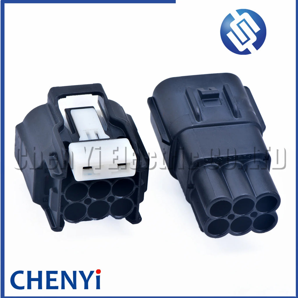 6 Pin Automobile waterproof connector Headlamp fog lamp plug 6189-7535 6189-7534 For Chevrolet Sail Chang'an Auchan CS55 CS75