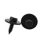 20X Hex Head  Screw Mudguard Liner Air Duct Splash Shield Trim For BMW 07147129160 Splash  Shield Clip Bolt Screw Car Accessorie