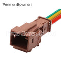 1 Set 6 Pin Car Window Regulator Switch Electrical Cable Connectors Female Male Wire Harness Plug MG643284 1379118-498298-0004