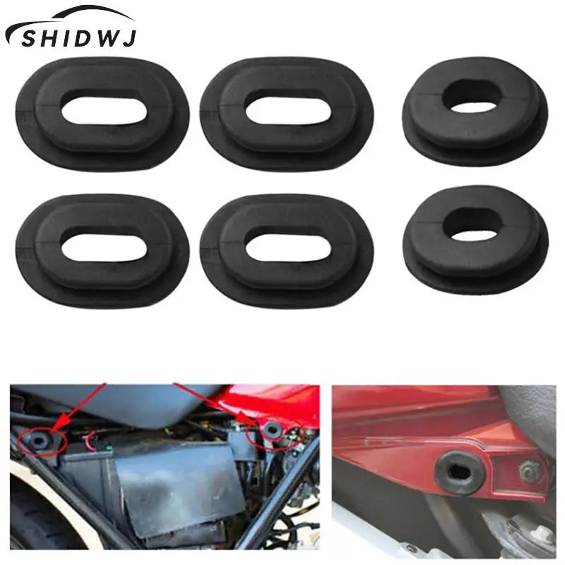 Hot sale 12pcs Motorcycle Body Side Cover Rubber Grommet Fairing Washer Bolts Motorcycle Accessories