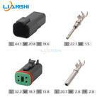 DT04-4P DT06-4S Auto waterproof connector 4pin waterproof connector with terminal