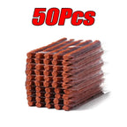 Car Motorcycle Cold Repair 50/5pcs Vacuum Tire Repair Strip Tire Repair Kit Rubber Plugs Strings Puncture Repair Tools New amagi