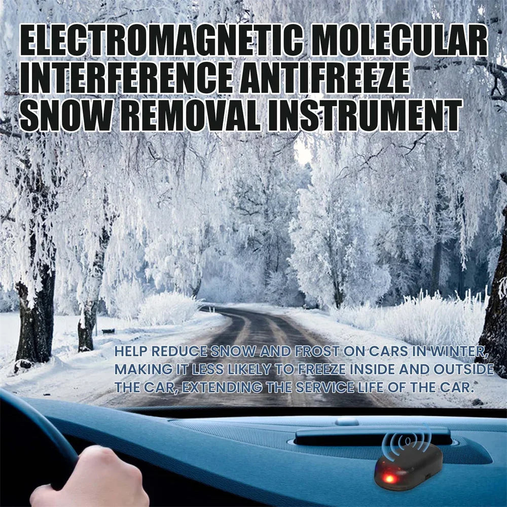 Car Antifreeze Instrument 10/1Pcs Electromagnetic Molecular Windshield Snow Removal Window Glass Microwave Deicing Instrument