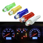 T5 LED Car Bulbs B8.5d Auto Car Dashboard Speed Lights Bulb Car Interior Lamp Accessories Dashboard Side Switch Lamps 12V