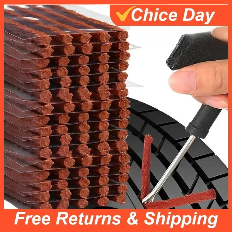 Tire Repair Strips Tubeless Rubber Stiring Glue Seals For Car Motorcycle Tyre Puncture Kit Wicks Worms Tool Accessories Amagi
